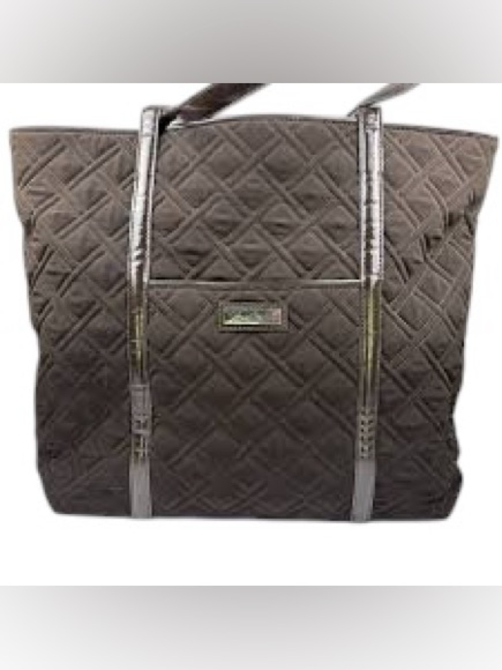 Vera Bradley Quilted Microfiber Tote Bag, NWT